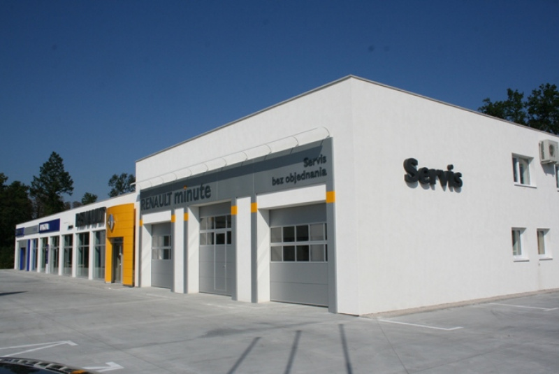 Predajňa Renault a autoservis