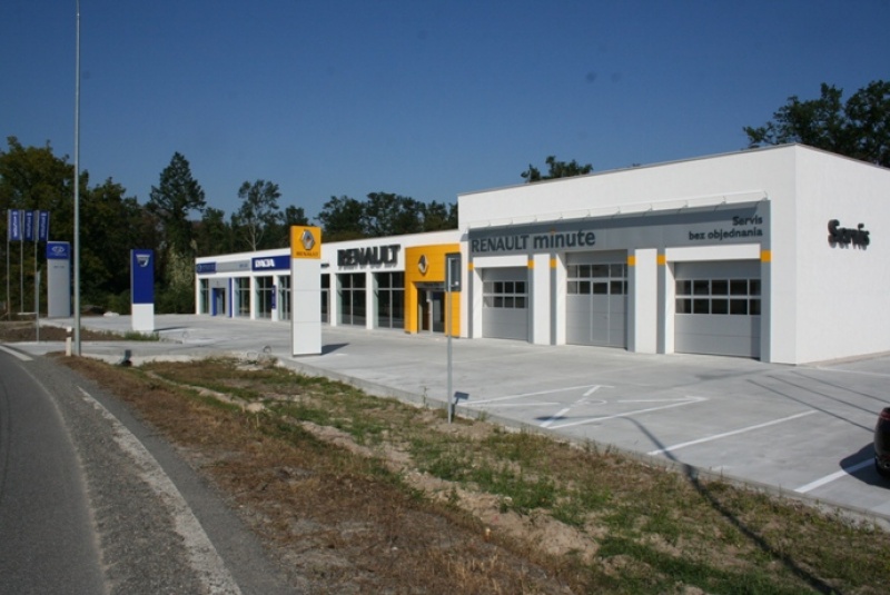 Predajňa áut a autoservis Renault, Malacky