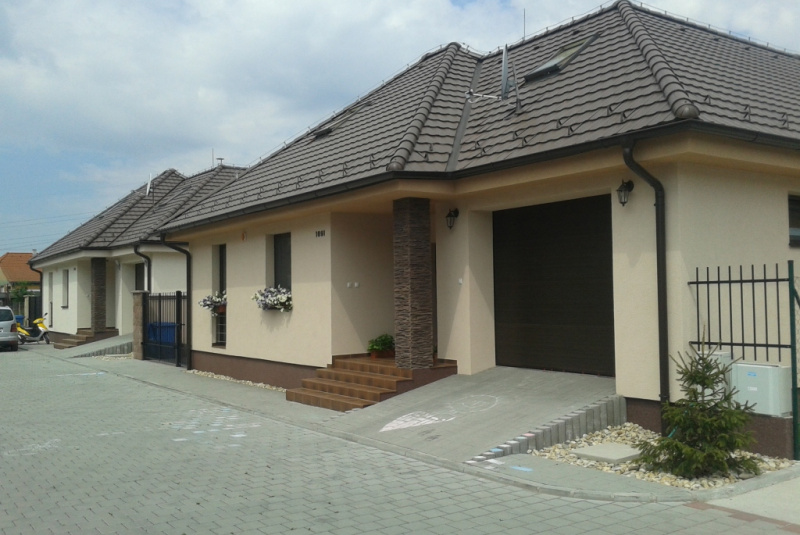 Obytná zóna - Radová zástavba a bungalovy