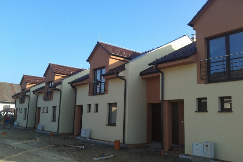 Obytná zóna - Radová zástavba a bungalovy